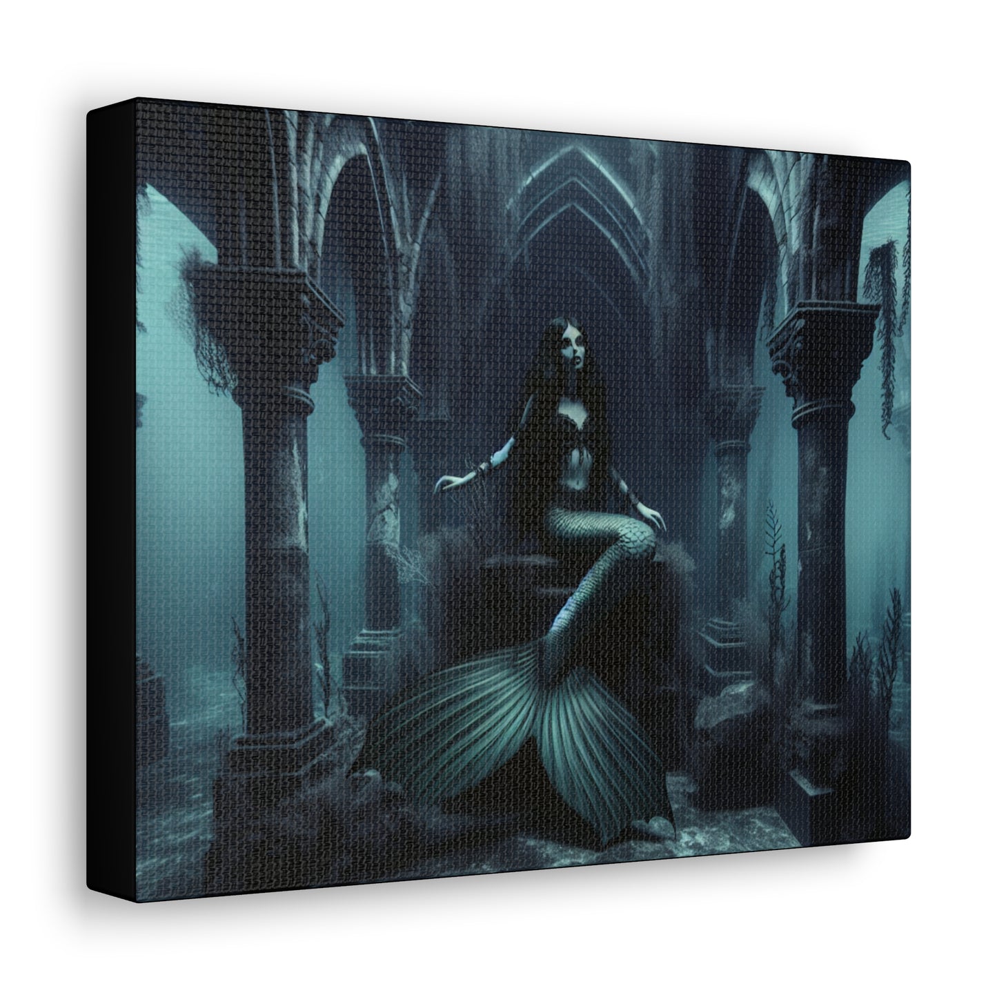 Underwater Darkness Canvas Gallery Wraps