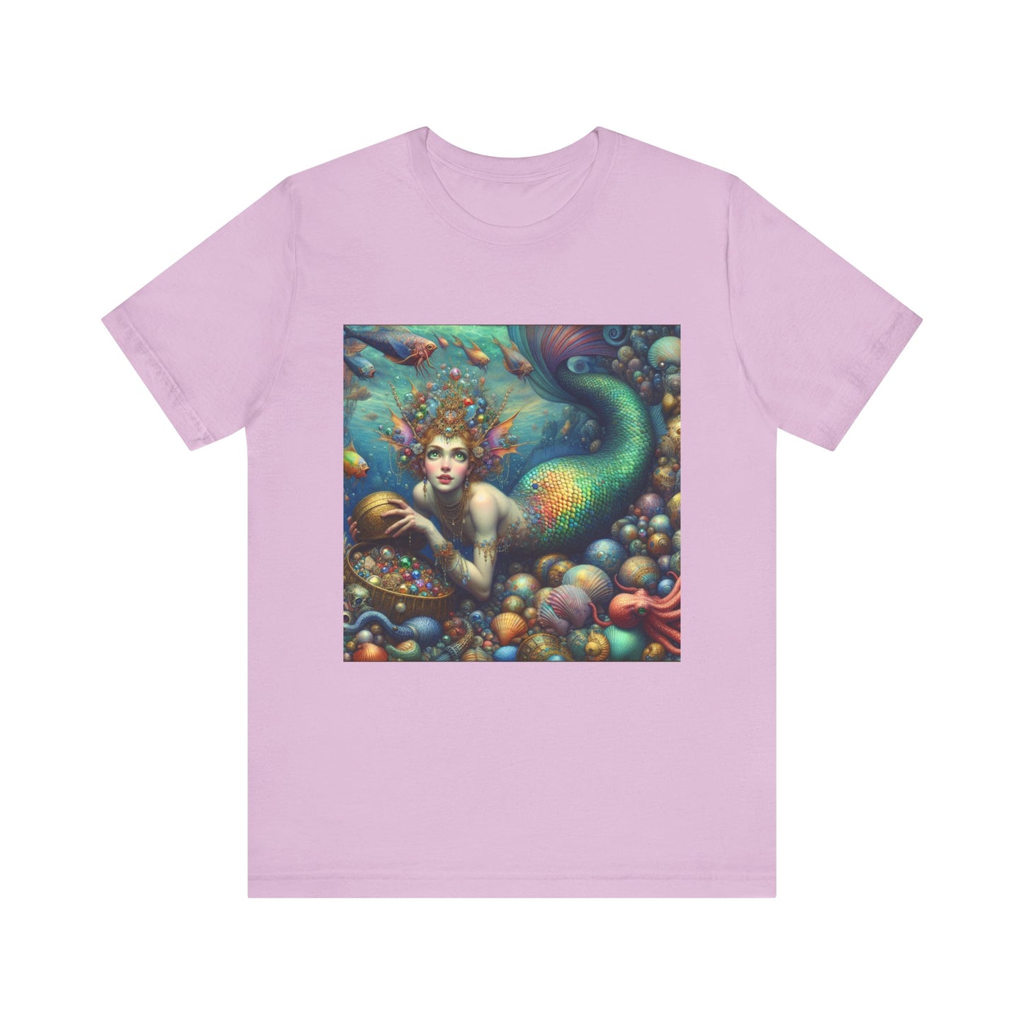 Mermaid's Treasure Jersey Short Sleeve Tee