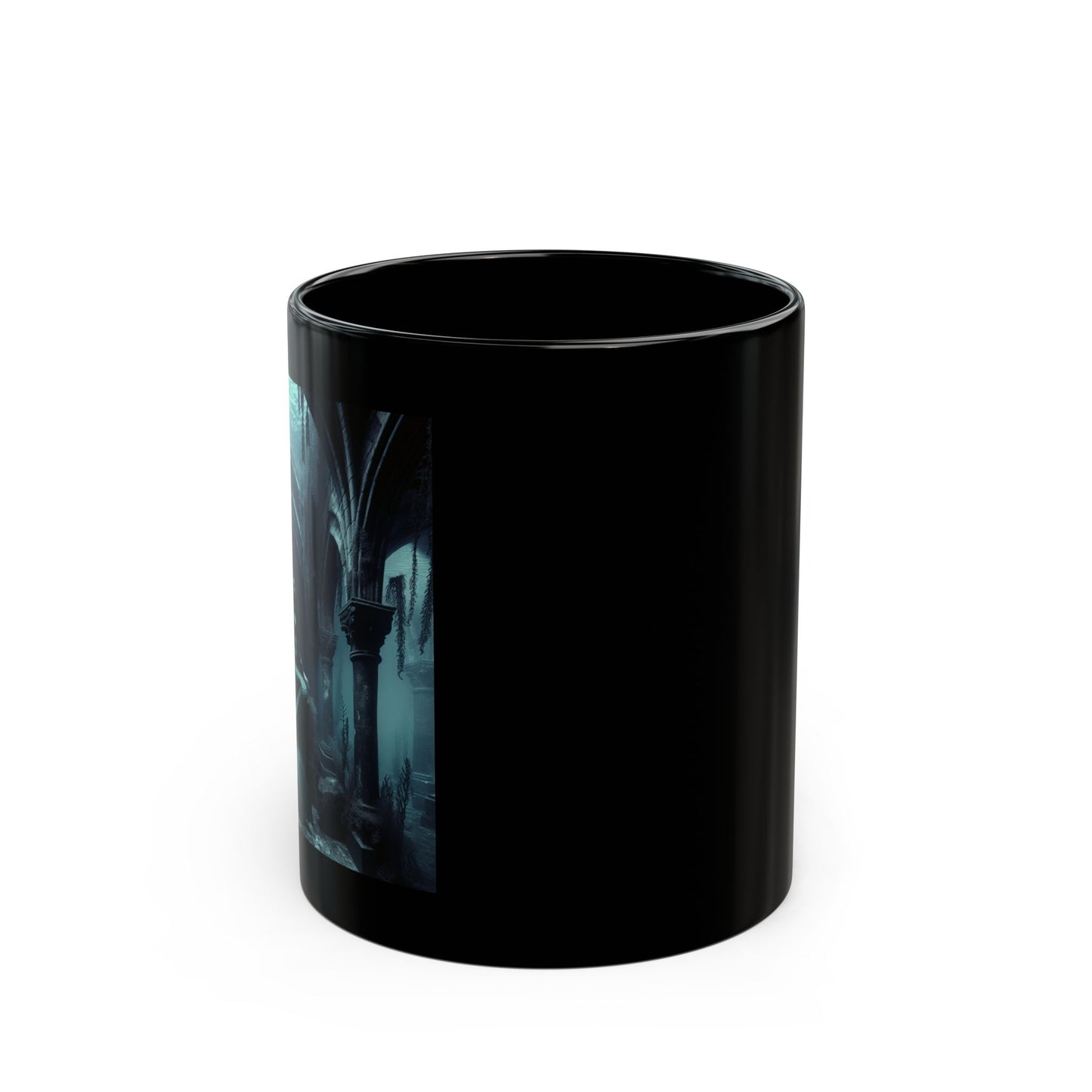 Underwater Darkness Black Mug (11oz, 15oz)