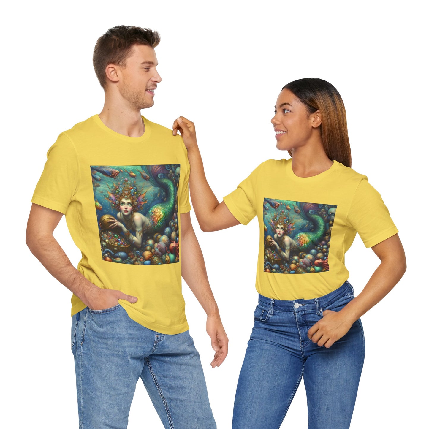 Mermaid's Treasure Jersey Short Sleeve Tee