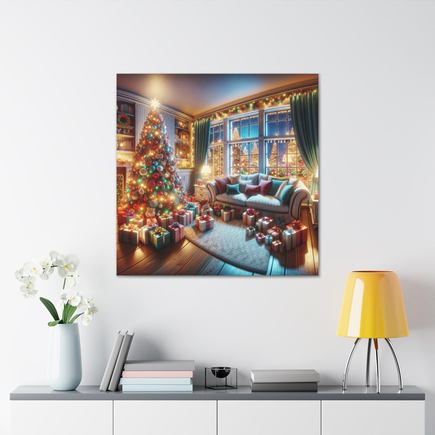 Christmas Eve Canvas Gallery Wraps