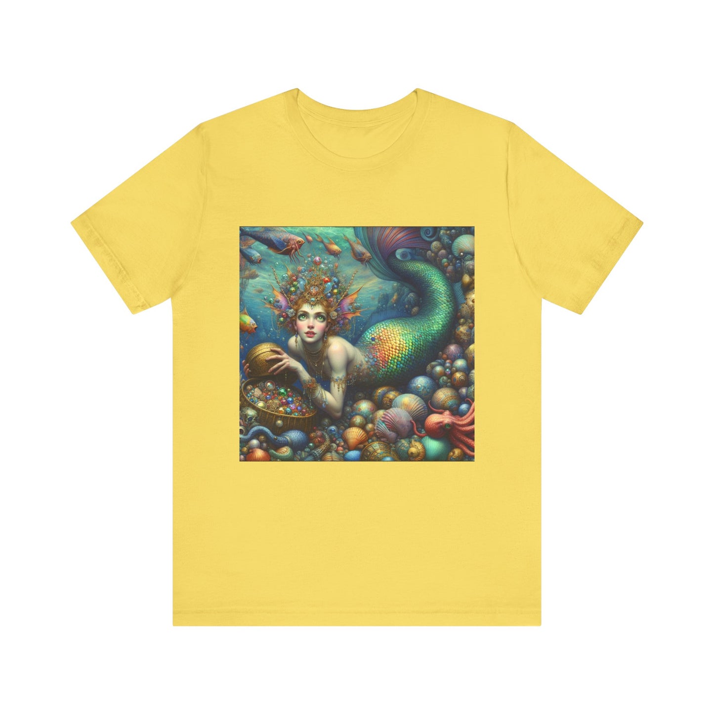 Mermaid's Treasure Jersey Short Sleeve Tee