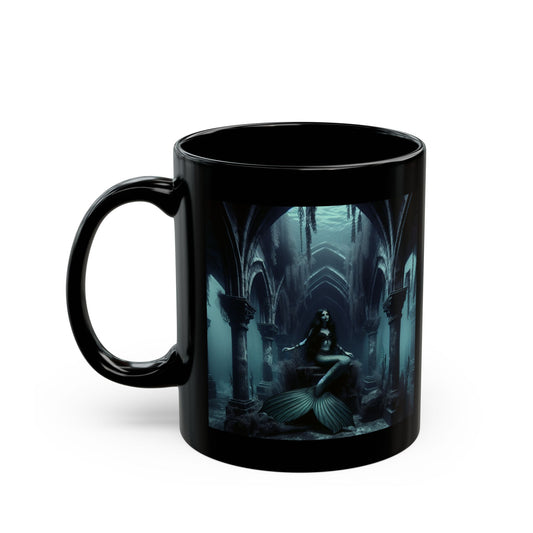 Underwater Darkness Black Mug (11oz, 15oz)